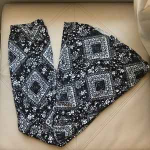 Patterned Bell Bottoms